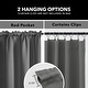 preview thumbnail 66 of 82, Deconovo 2-Pack Thermal Room Darkening Rod Pocket Curtains