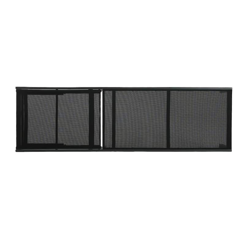 Outdoor aluminum frame mesh chaise lounge chair Set of 2