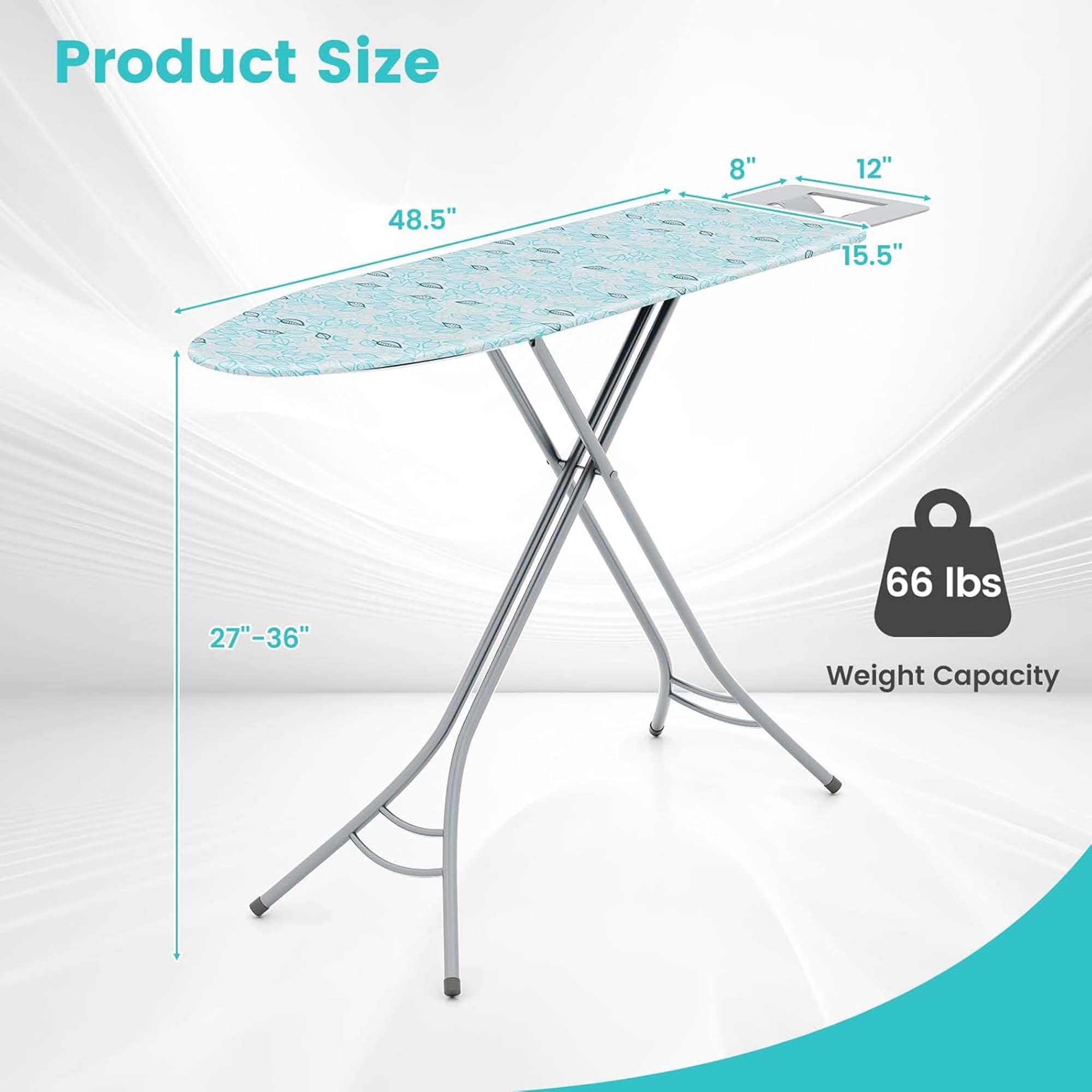 【Hinoki Iron Table 】No.1632 Adjustable Height Machine Table - 24 x 18 x 30-37