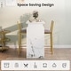 preview thumbnail 5 of 9, Dining Room Table with Double Tier Wine Rack and Glasses Hanging