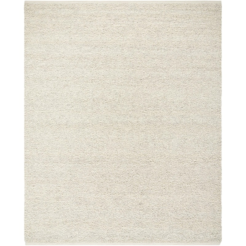 Livabliss Curly Cottage Solid Area Rug - Light Beige - 6' x 9'
