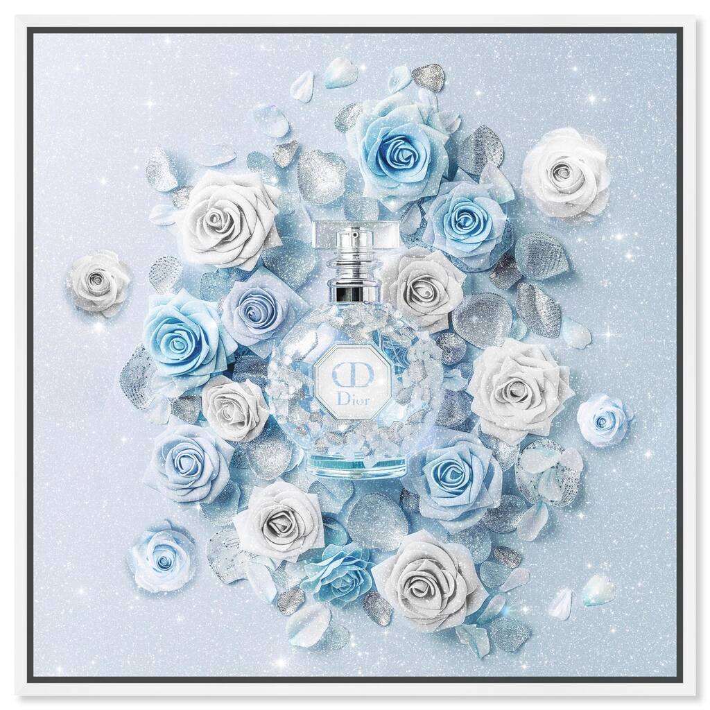 Sparkling Floral Perfume II Canvas by Art Remedy