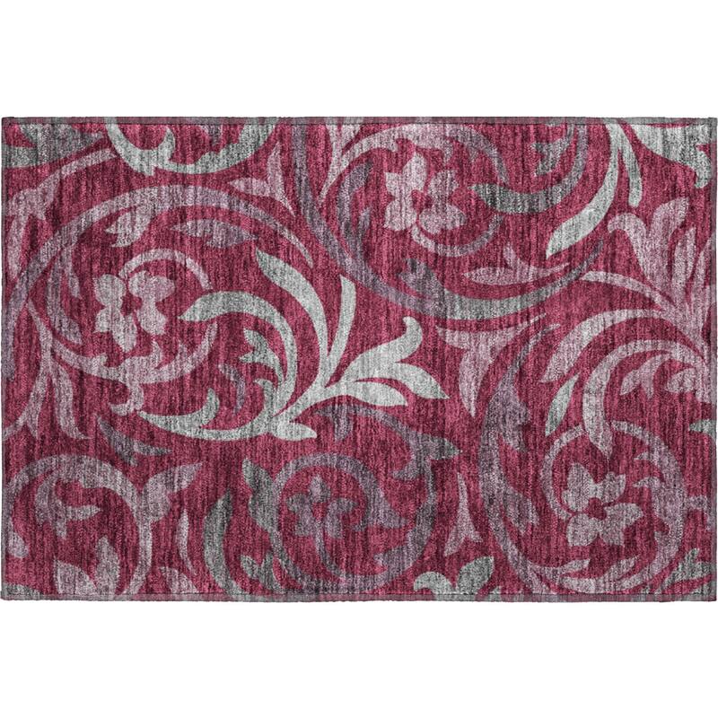 Premium Washable Super Soft Contempory Scroll Mayfield Rug
