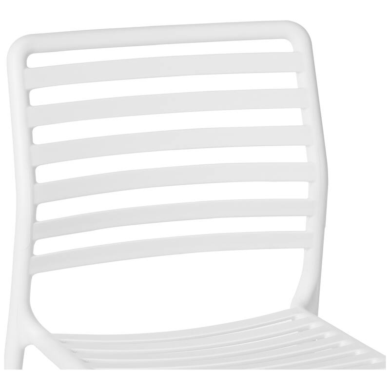 Frond and Form Outdoor Stacking Dining Side Chair (Set of 2)