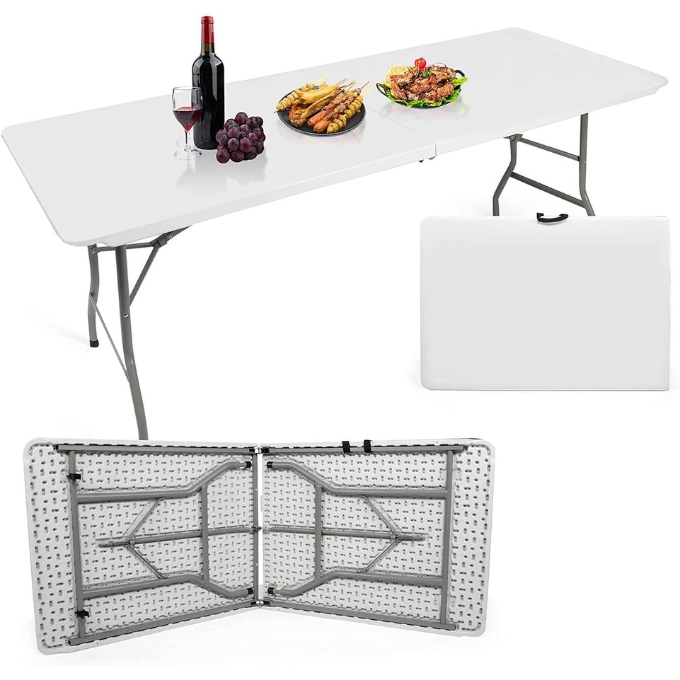 6ft folding camping best sale table
