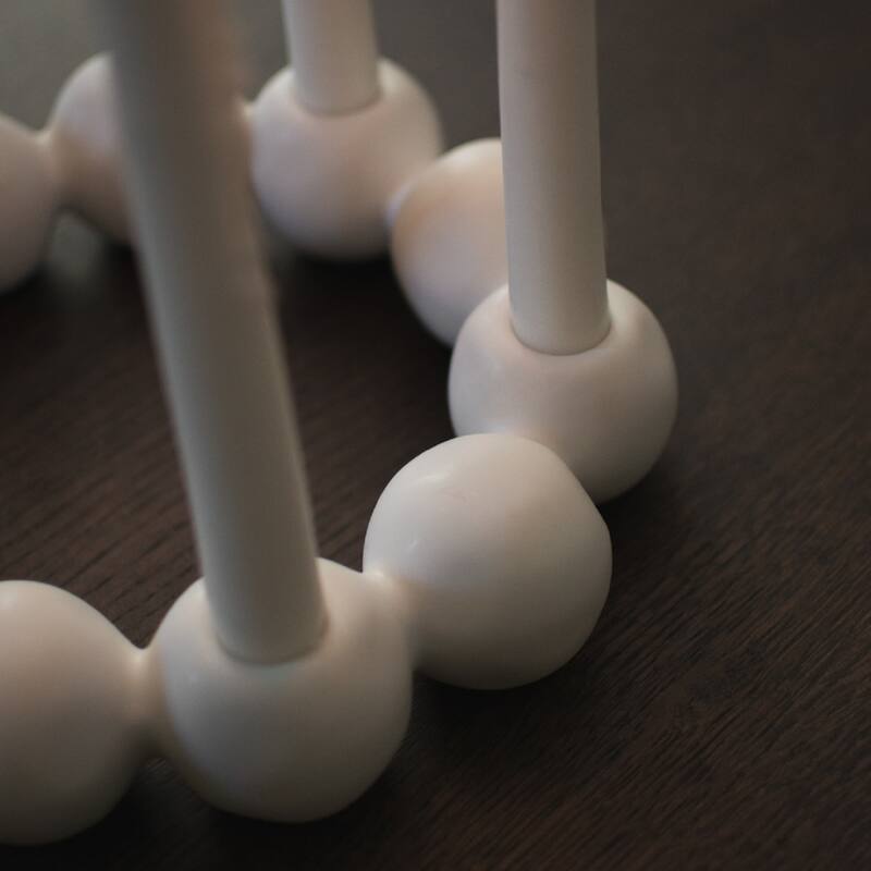 Bright Candle Holder White