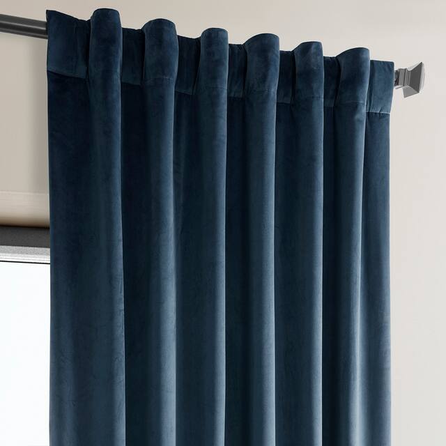 Exclusive Fabrics Heritage Plush Velvet Curtain (1 Panel)