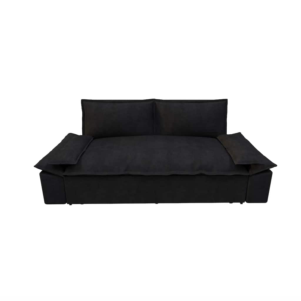 70.1" Queen Pull Out Sofa Bed, 3-in-1 Convertible Sleeper Sofa