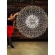 preview thumbnail 31 of 29, Crystal Chandelier 63" Firework Lighting Starburst Pendant light