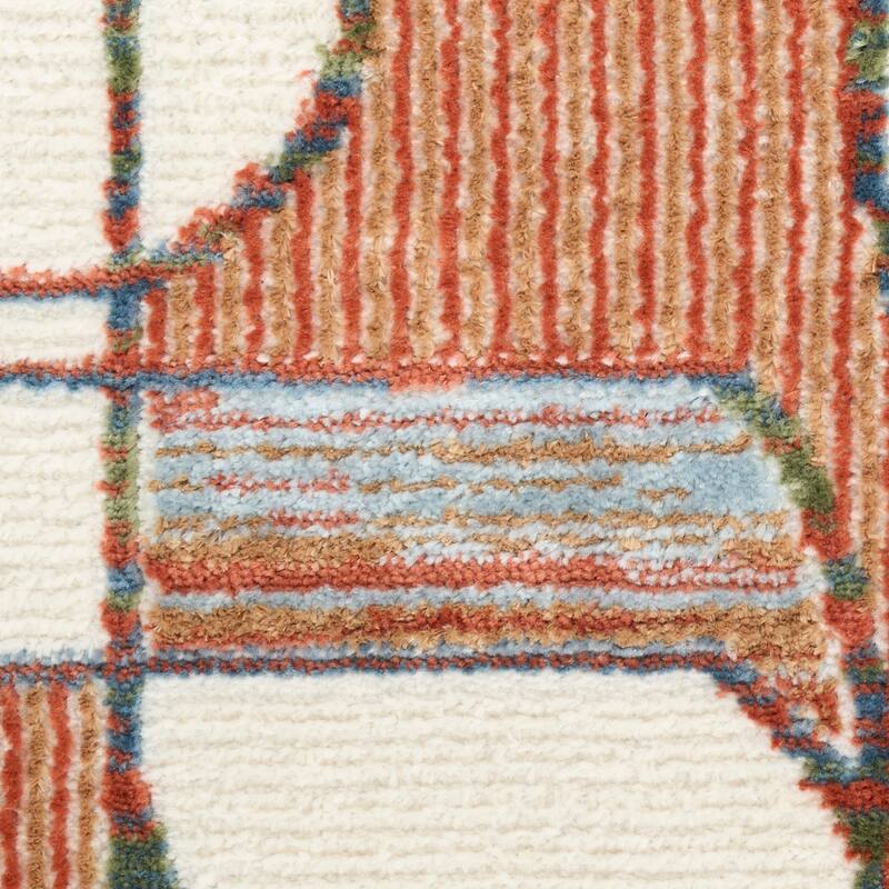 Nourison Nordic Indoor only Abstract Area Rug