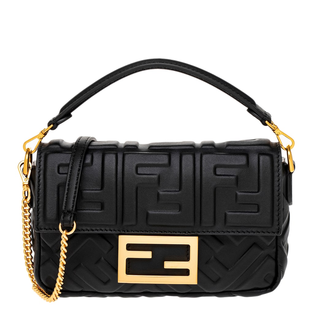 Fendi Baguette Mini Bag with FF Motif
