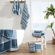 preview thumbnail 2 of 3, Nautica Cruise Along Cotton Blue 6 Piece Towel Set - 6 Piece