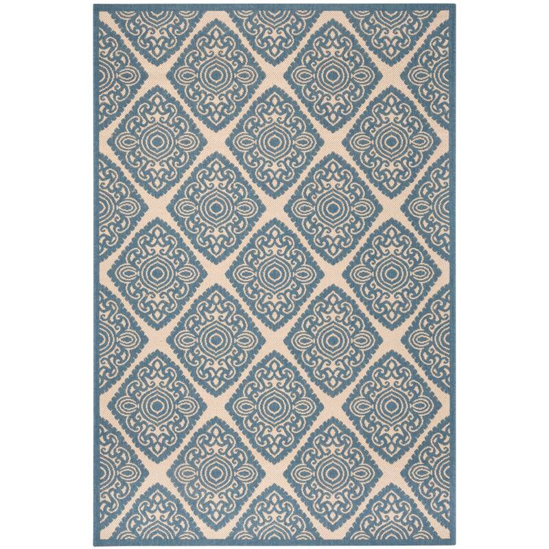 SAFAVIEH Beach House Rabia Indoor/ Outdoor Waterproof Patio Backyard