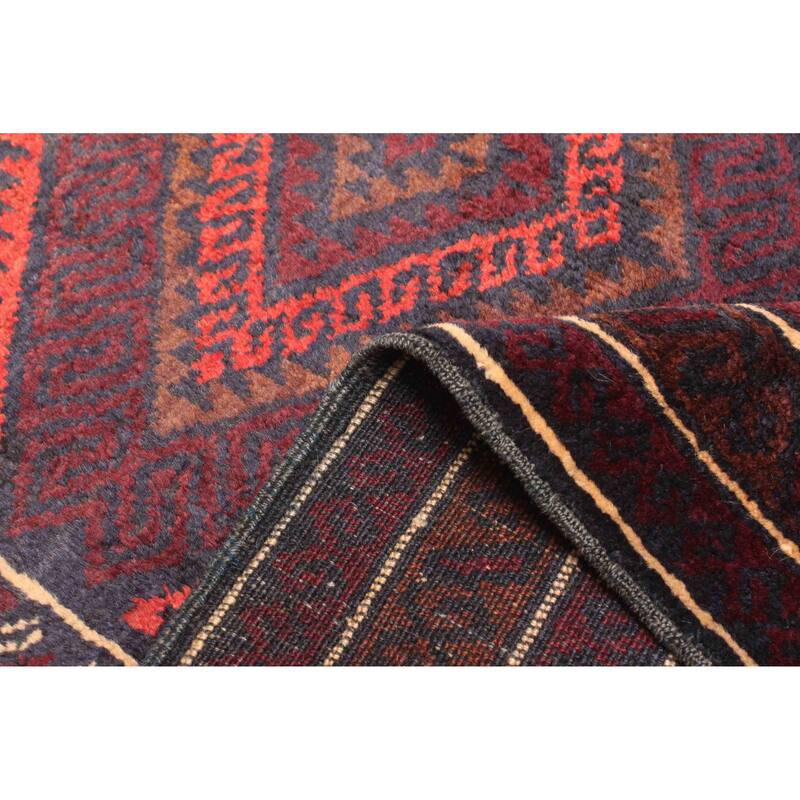 ECARPETGALLERY Hand-knotted Teimani Dark Grey Wool Rug - 3'3 x 4'8