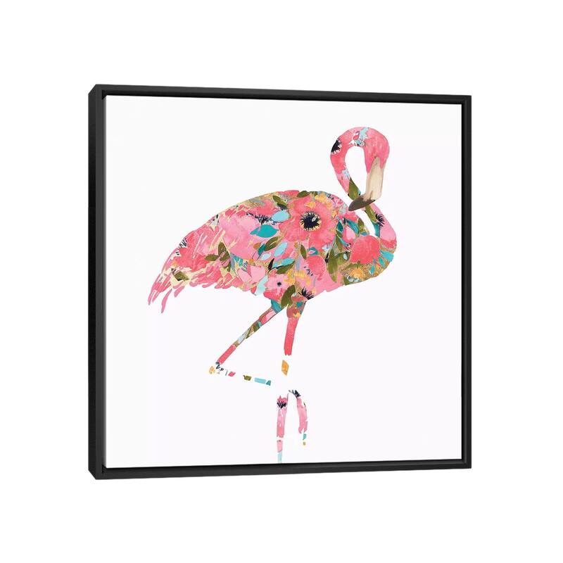 iCanvas "Summer Glow " by Eva Watts Framed Canvas Print - Black - 26x26