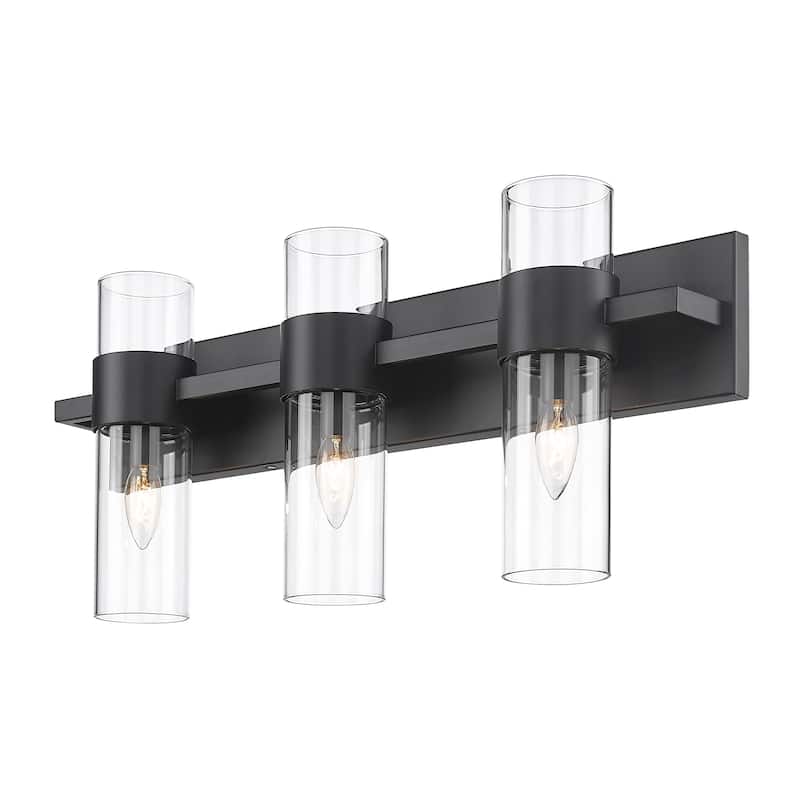 Lawson 3 Light 25 inch Matte Black Vanity Light