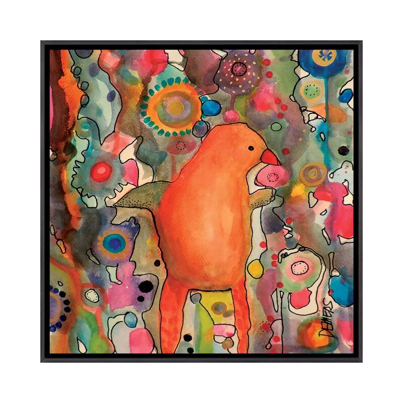 iCanvas "Primerose" by Sylvie Demers Framed - Ebony - 26x26