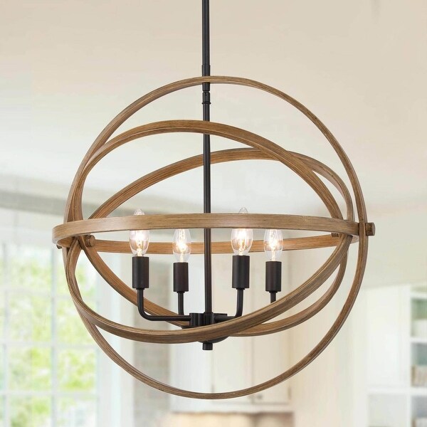 4 light globe chandelier cheap