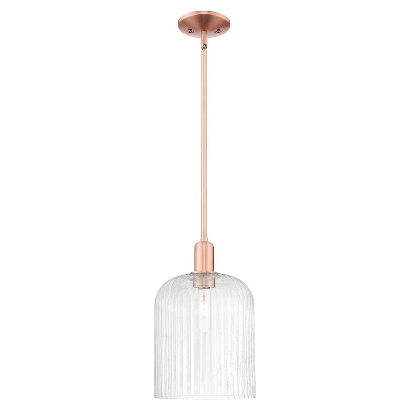 Innovations Lighting Endless Possibilities Arcadia - Bridal Veil - 1 Light 8" Stem Hung Mini Pendant