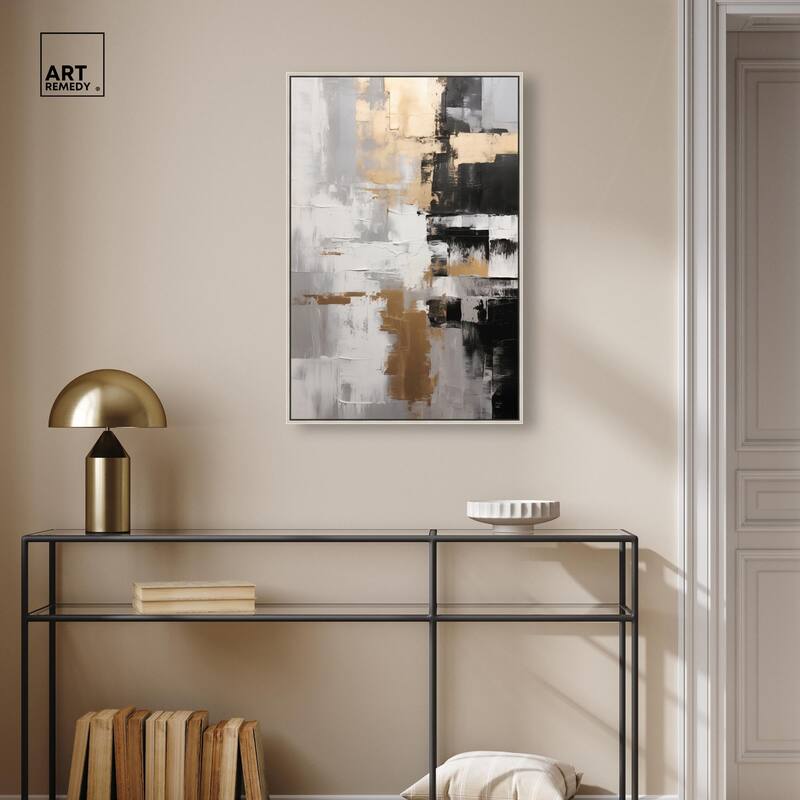 Nocturnal Alloy Canvas by Art Remedy