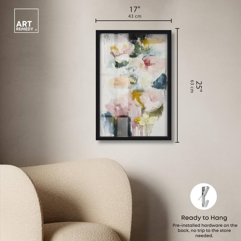 Dripping Colors I Shadowbox by Art Remedy
