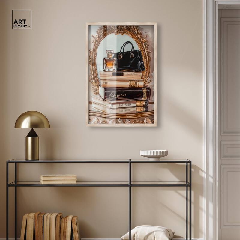 Elegant Glam by the Mirror Shadowbox by Art Remedy