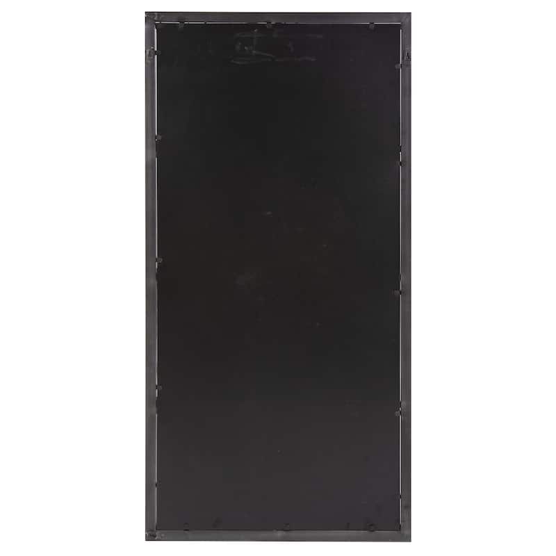 Allan Andrews Bronze Metal Framed Atrium Wall Mirror - 24 in. by 48 in.