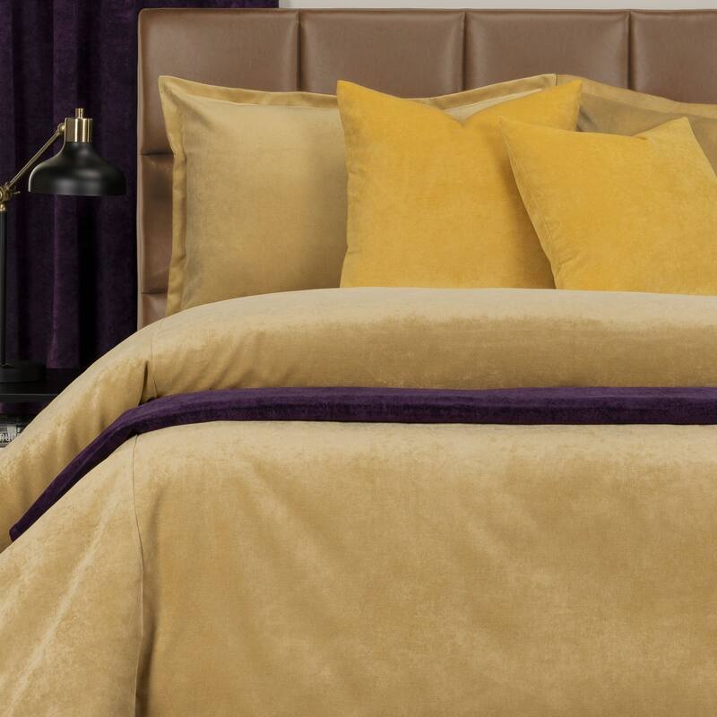 Padma Velvet Throw-Style Bed Scarf