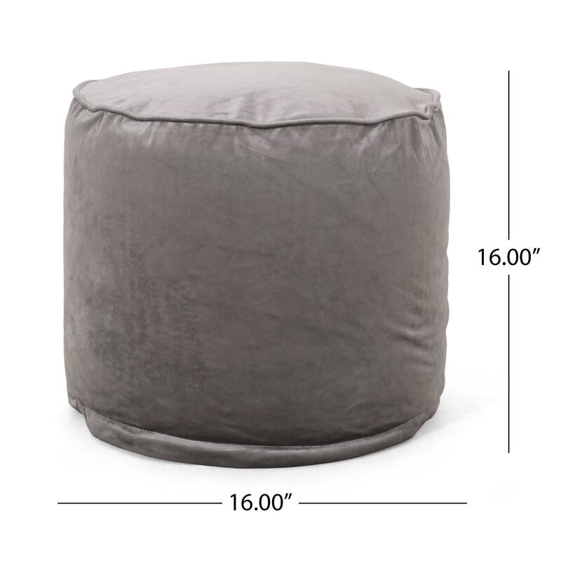 Shimon Cylinder Pouf,Comfortable choice, multiple functions, classic design, and cozy corners Blush