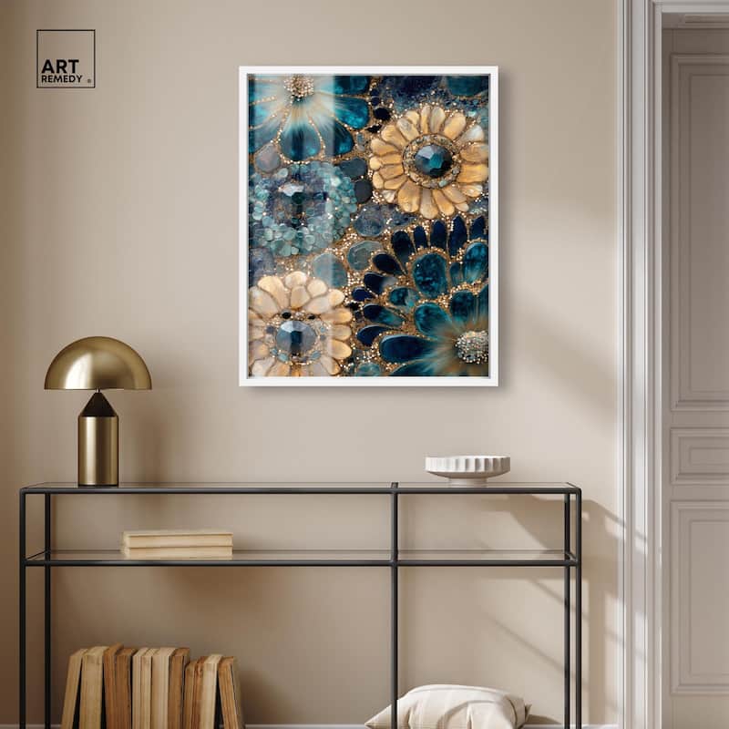 Opulent Geode III Shadowbox by Art Remedy