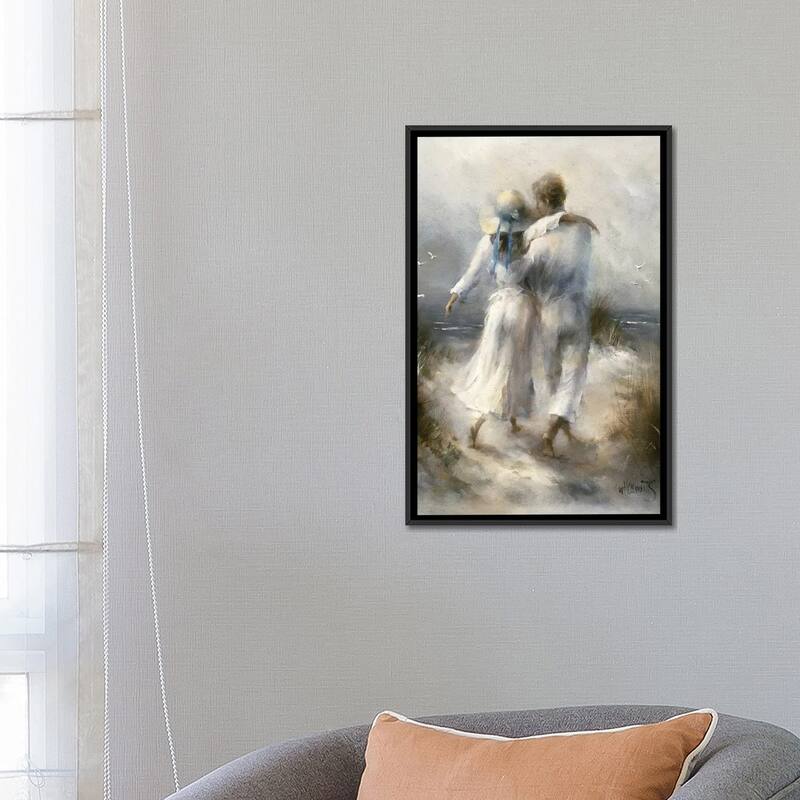 iCanvas "Romantic" by Willem Haenraets Framed Canvas Print