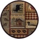 preview thumbnail 9 of 18, Area Rug & Runner - Lodge Cabin Farmhouse Rugs for Living Room Bedroom Dining Room Kitchen 2x3/ 3x8 / 5x7 / 8x10 / 9x12 / Round