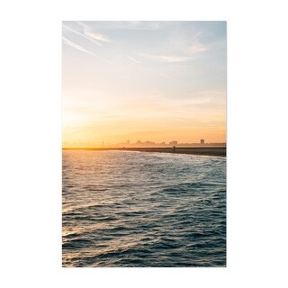 Seal Beach California Seal Beach Sunset 02 Coastal Art Print/Poster ...