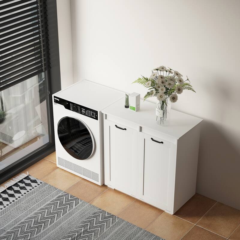 GDF Studio - Tata Modern Laundry Cabinet with Storage Doors