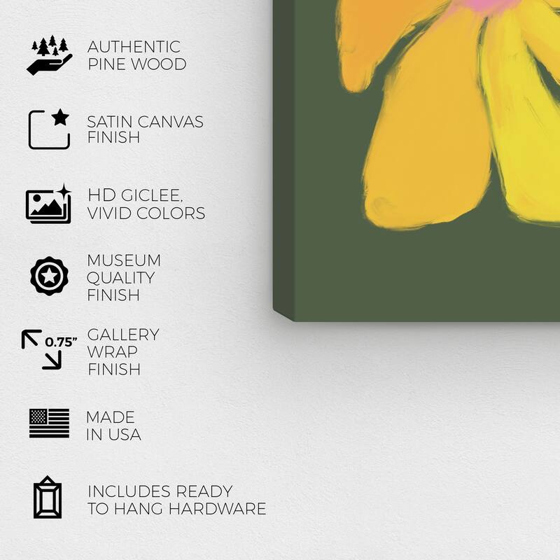 Wynwood Studio Canvas People and Portraits Derriere Green and Army Green Modern & Contemporary Wall Art Canvas Print