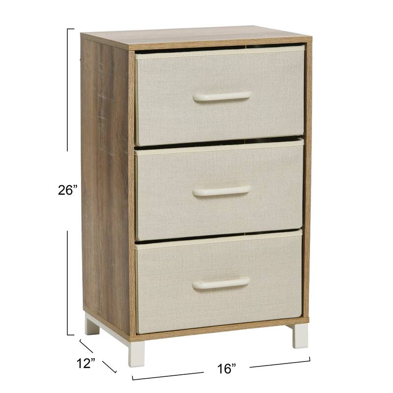 Household Essentials Dresser Nightstand Chest of Drawers