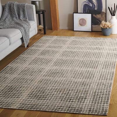SAFAVIEH Handmade Abstract Ruthild Modern & Contemporary Wool Rug