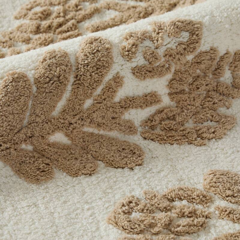 Becky Cameron 100% Cotton Floral Patterned Bath Mat