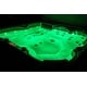 preview thumbnail 9 of 13, Buenospa New York 6 - Person 49 - Jet Hot Tub, Ice White, Gray with Ozone and LED Lights - Sterling Silver - 85 x 85 x 35