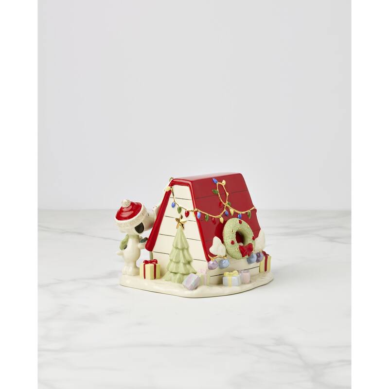 Lenox Snoopy's Christmas Decor for You Figurine