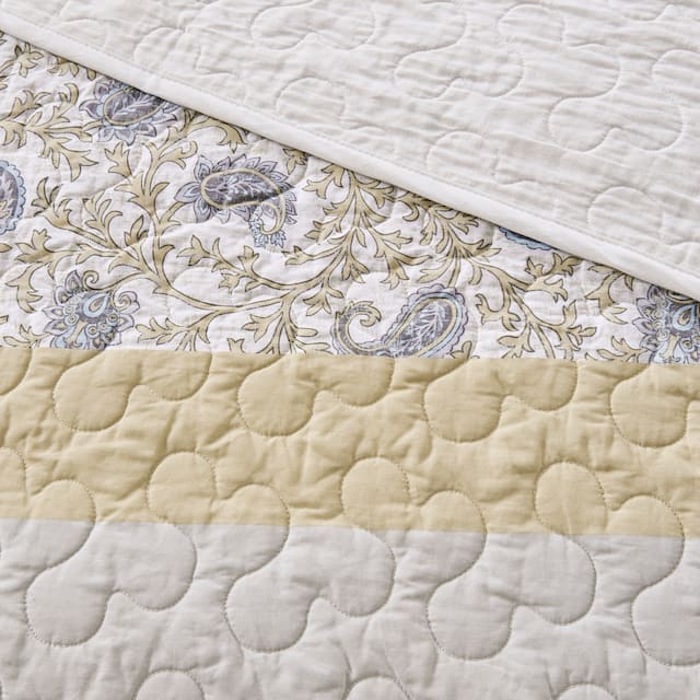 Madison Park Vanessa Cotton Percale 6-piece Coverlet Set