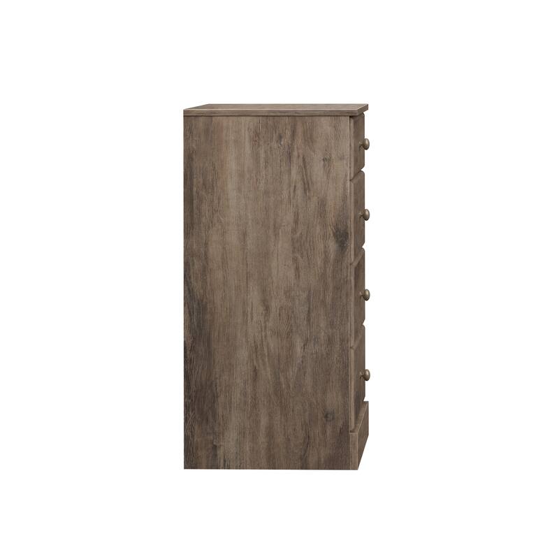 Prepac Astrid 4 Drawer Dresser for Bedroom, Chest of Drawers, Bedroom Furniture, Clothes Storage and Organizer