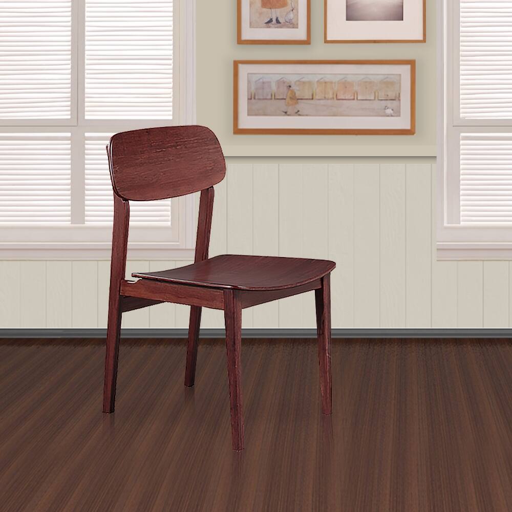 Dylan Chair, Burgundy, (Set of 2)
