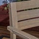 preview thumbnail 7 of 21, Stamford Outdoor Rustic 5 Piece Acacia Wood Bar Set by Christopher Knight Home