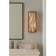 preview thumbnail 7 of 9, Varaluz Flow Vertical Wall Sconce - 2-Light - Hammered Ore