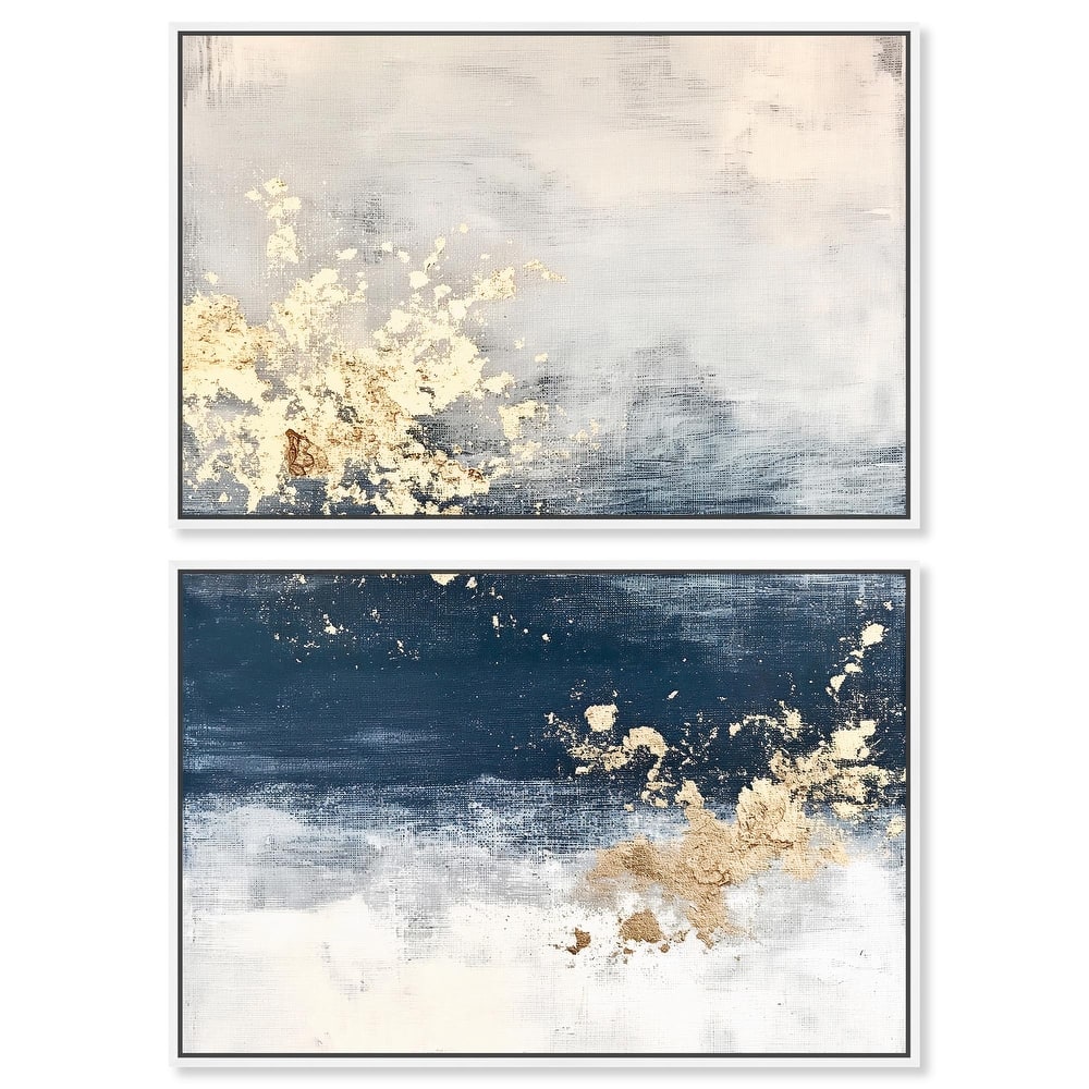 Inner Cosmos I Canvas Set of 2 by Art Remedy
