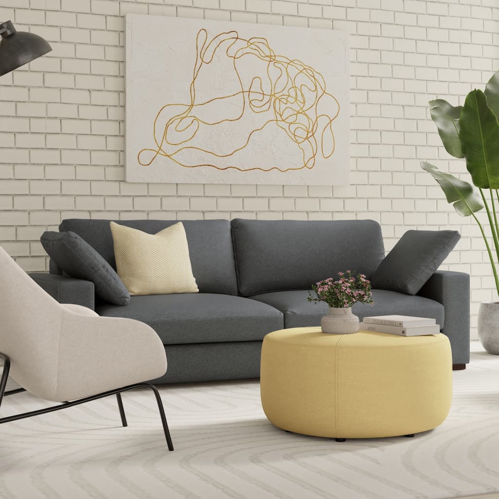 WyndenHall Roscoe 78-inch Sofa in Tightly Woven Performance Fabric