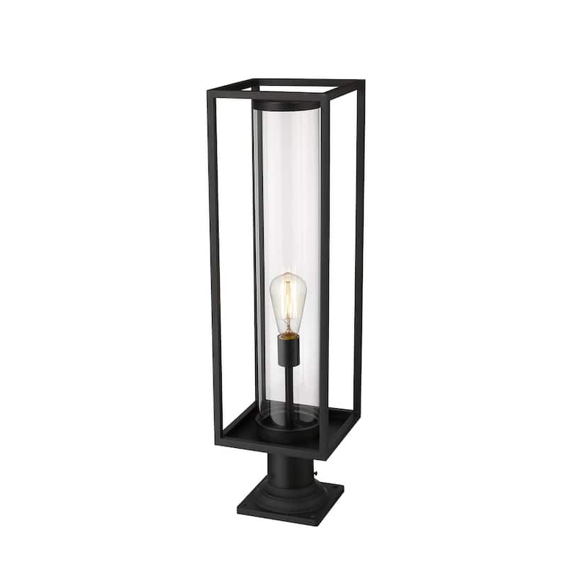 Z-Lite Dunbroch 30" Tall Outdoor Pier Mount Post Light