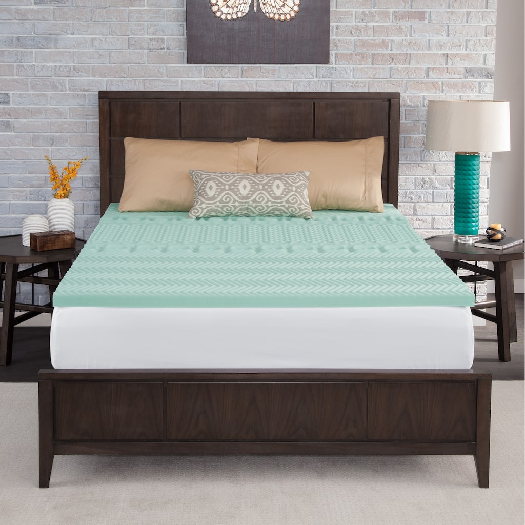 Dream Serenity EcoZone Memory Foam Mattress Topper