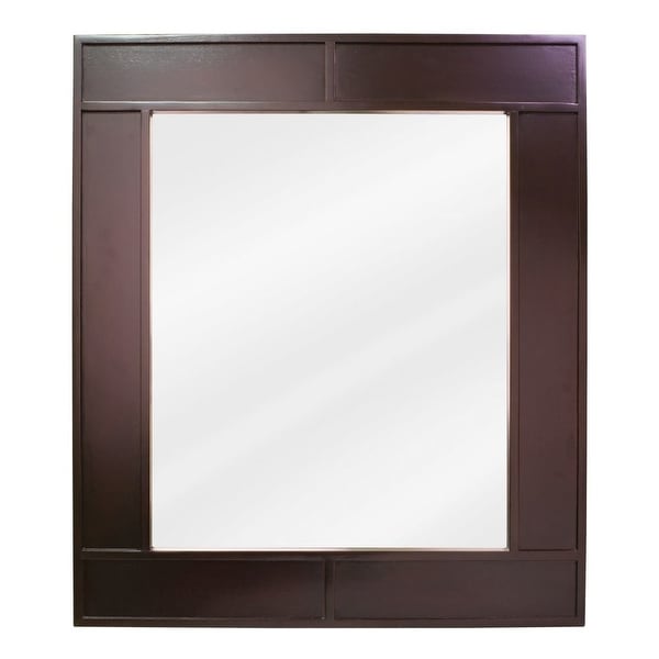 Jeffrey Alexander Mir042 Manhattan Collection Rectangular 26 X Jeffrey Alexander Mir042 Manhattan Collection Rectangular 26 X 30 Bathroom Vanity Mirror Espresso